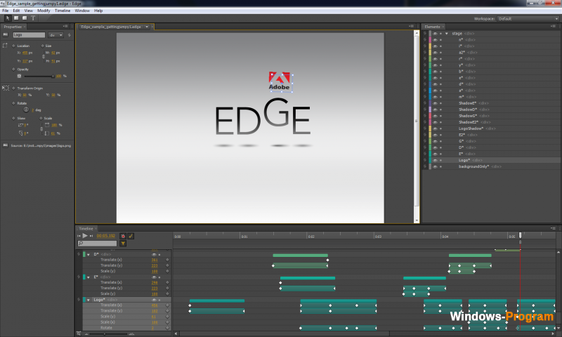Adobe Edge Animate CC 2014 + Crack