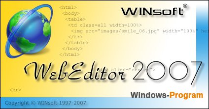 WINsoft WebEditor 2007 6.0.78