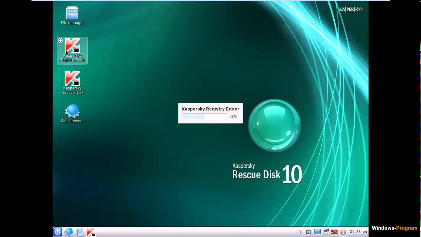 kaspersky rescue disk 10. thee is not enough disk spa e