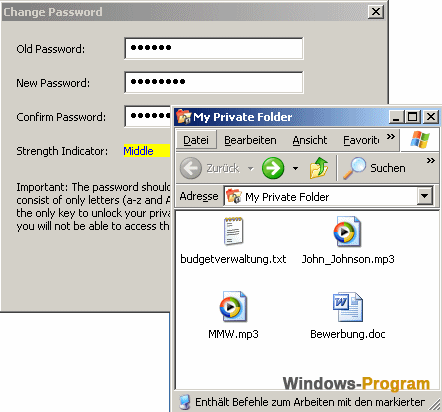 Microsoft Private Folder 1.0