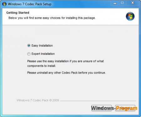 Windows 7 Codec Pack 4.1.7