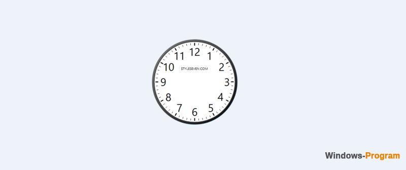 Web Clock-7 1.0