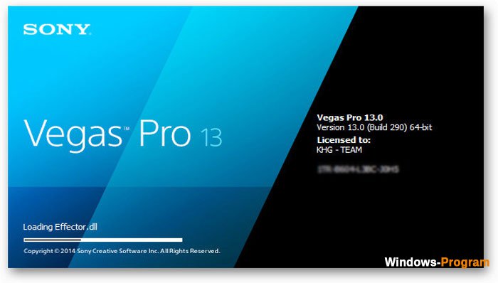 how to download sony vegas pro 13 for free