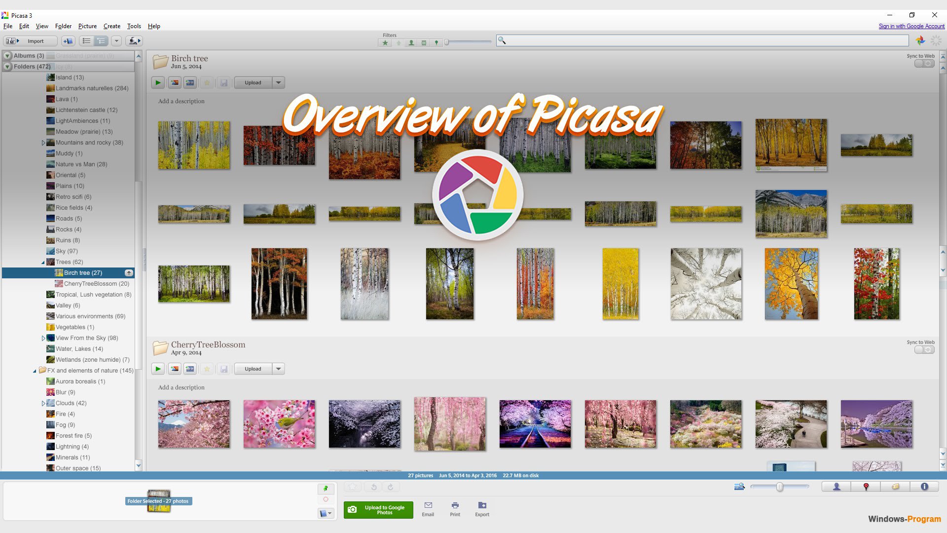 Picasa не по порядку