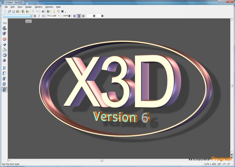 Xara3D 6.0 Portable + торрент