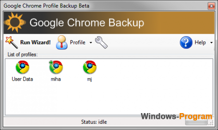 Скачать Google Chrome Backup 1.8.0.141