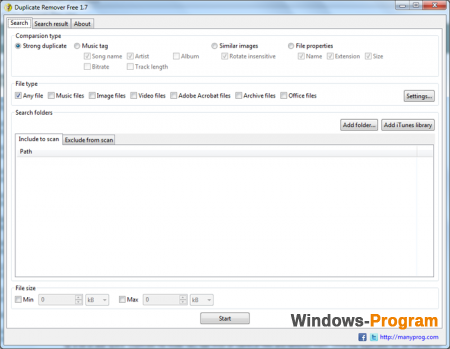 Duplicate Remover Free 1.8
