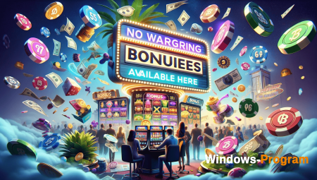 Веб-казино с бонусами без отыгрыша: главные нюансы акций